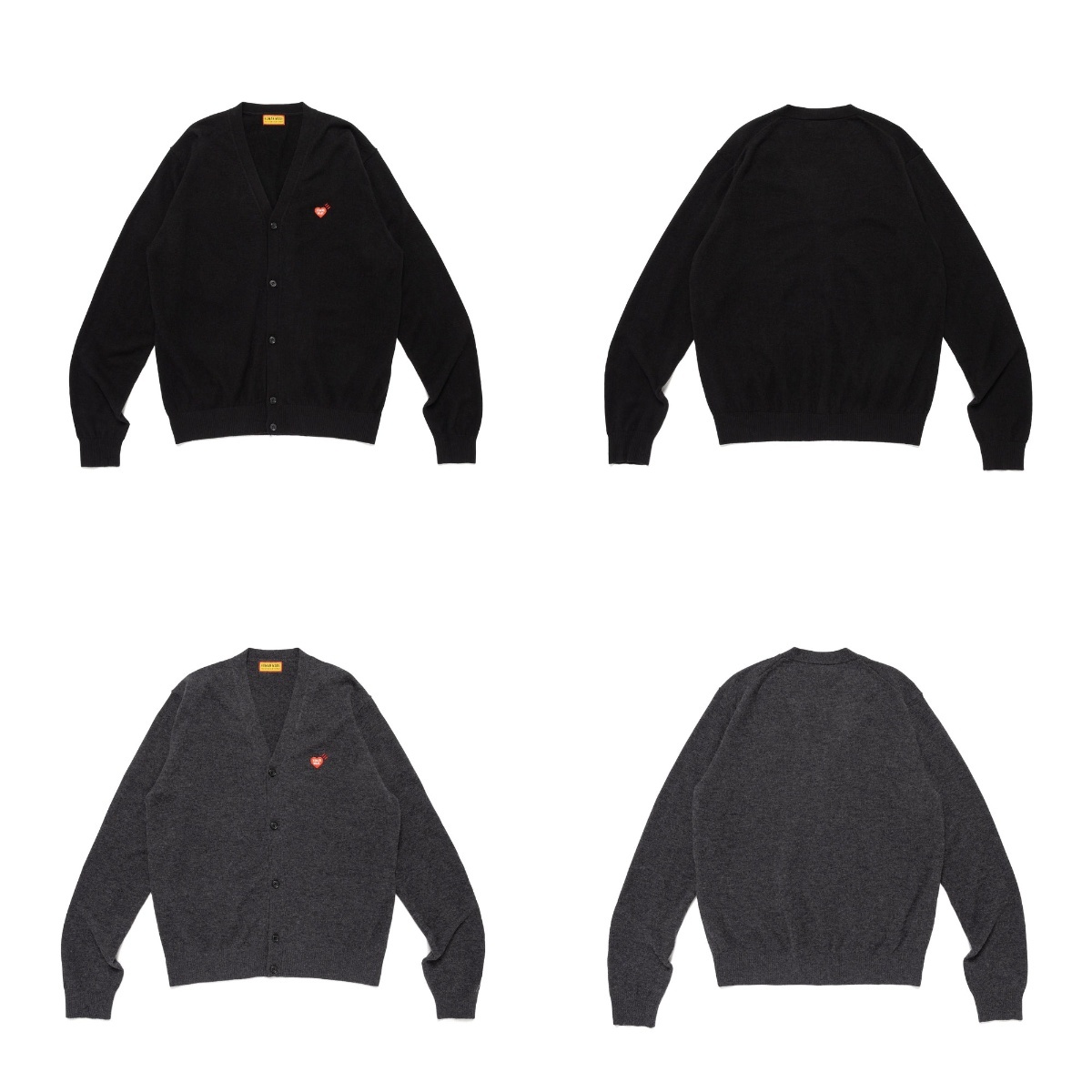 現貨┃HUMAN MADE HEART BADGE KNIT CARDIGAN 愛心 羊毛 針織 開襟 外套