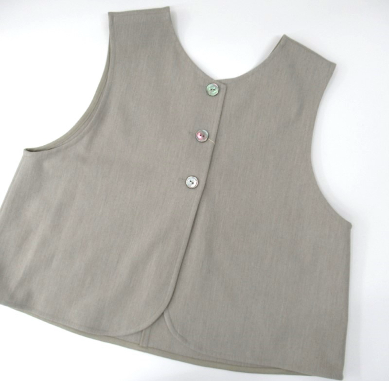 Vent 斜紋布 雙面背心