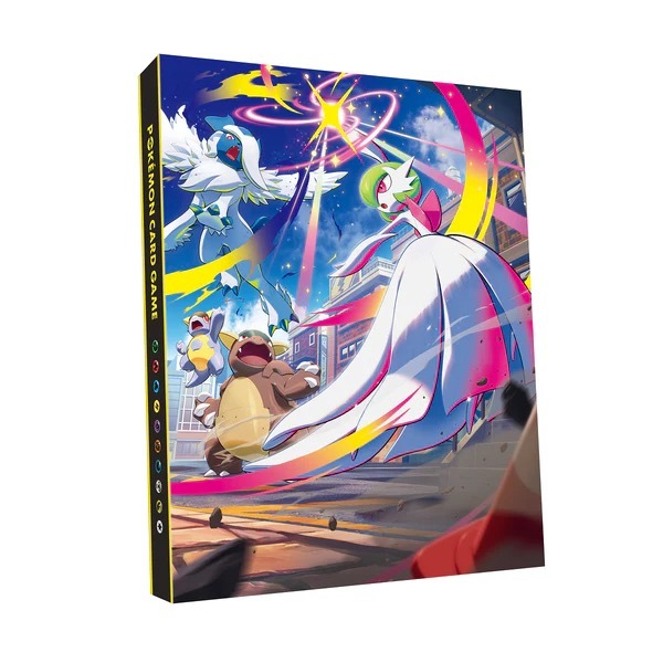 Pokemon「超級路卡利歐&超級沙奈朵」4格卡簿 **