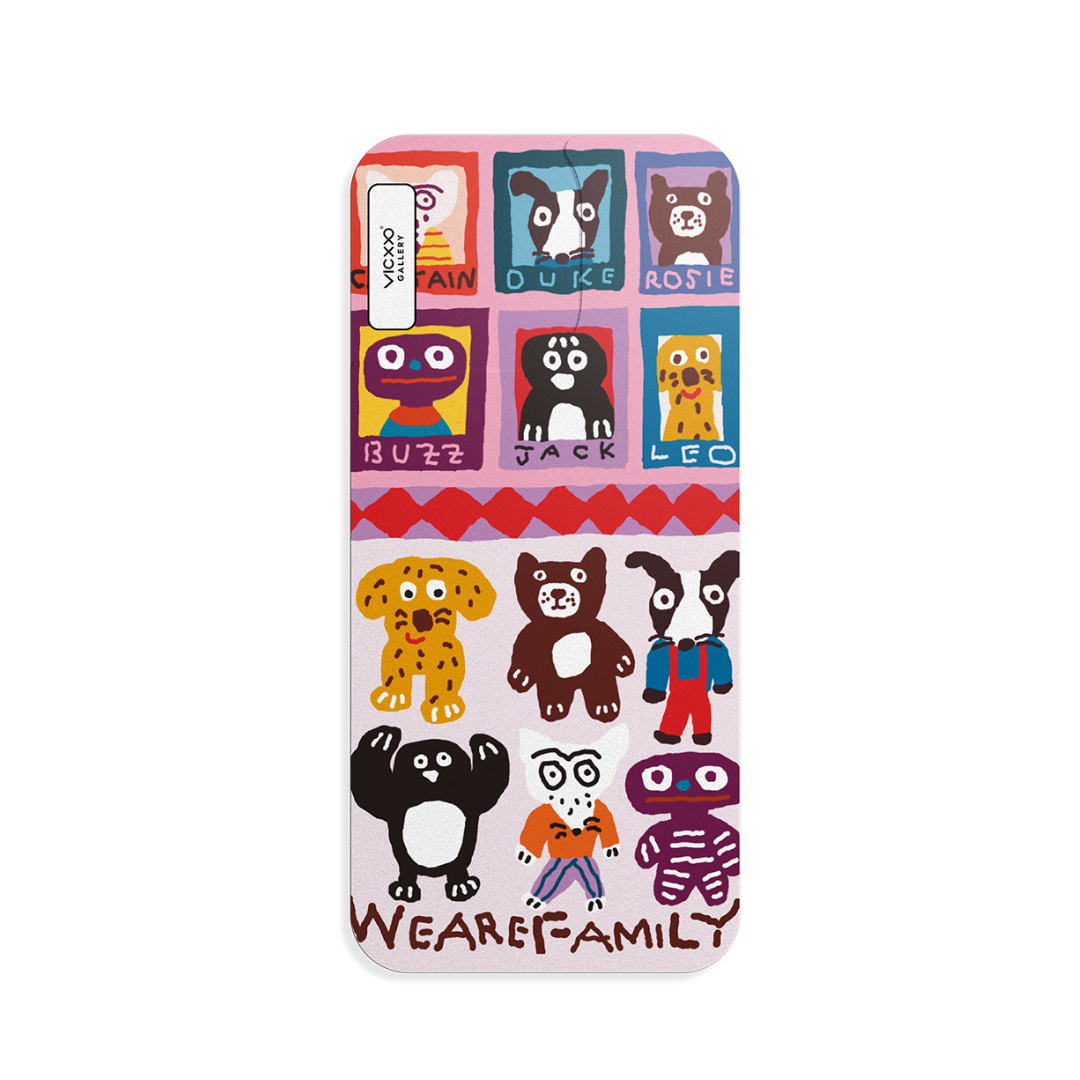 Plabear 手機背貼膜 / 我們是一家人-VC181