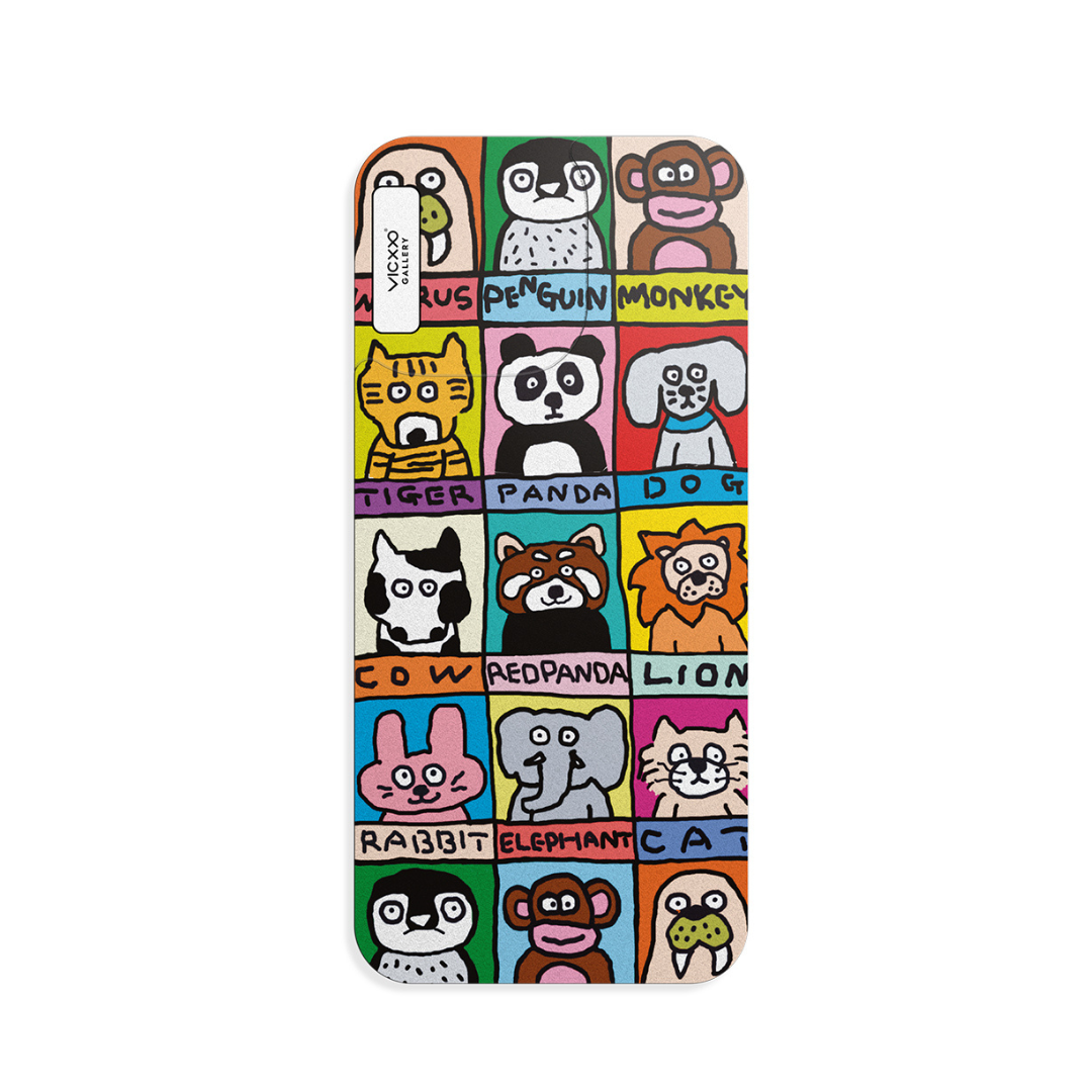 Plabear 手機背貼膜 / 我的朋友-VC050