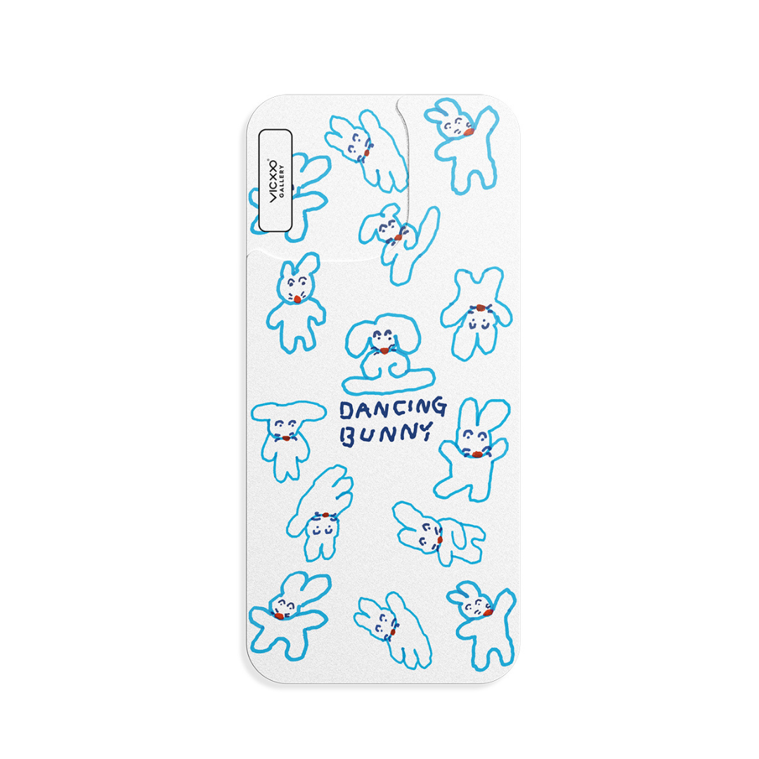 Plabear 手機背貼膜 / 跳舞兔-VC051