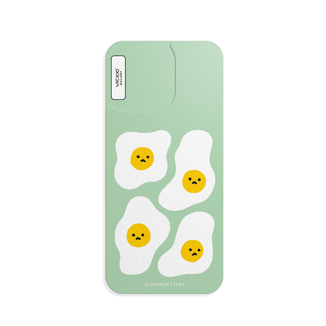 Sammyo store 手機背貼膜 / 荷包蛋貓-VC353