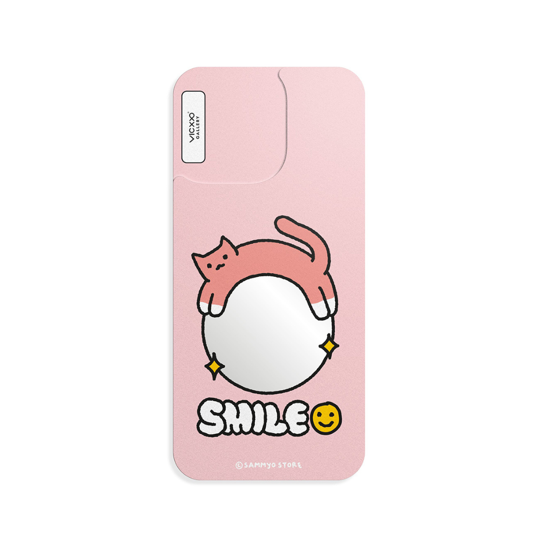 Sammyo store 手機鏡面背貼膜 / 微笑貓-VC335