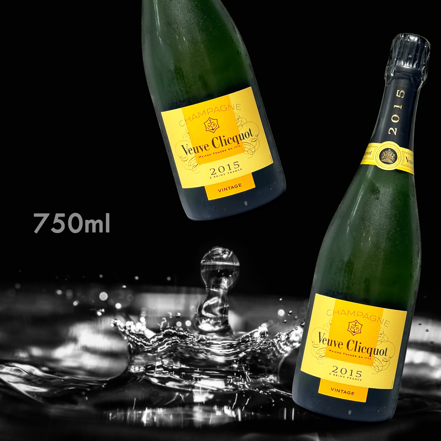 Veuve Clicquot Vintage 2015 Champagne (750ML)