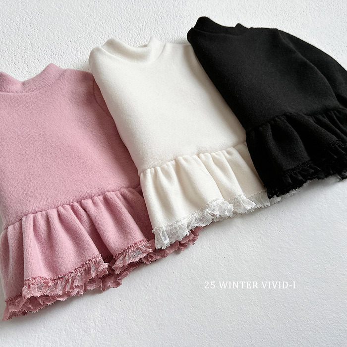 Vivid-I Ruffle Sweater