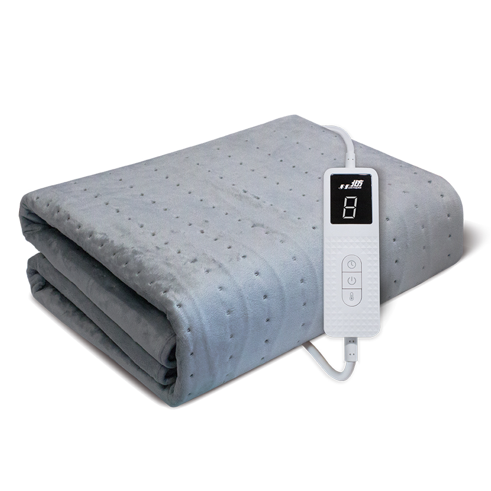 智慧恆溫床墊式電熱毯｜超柔絨面料 親膚舒適