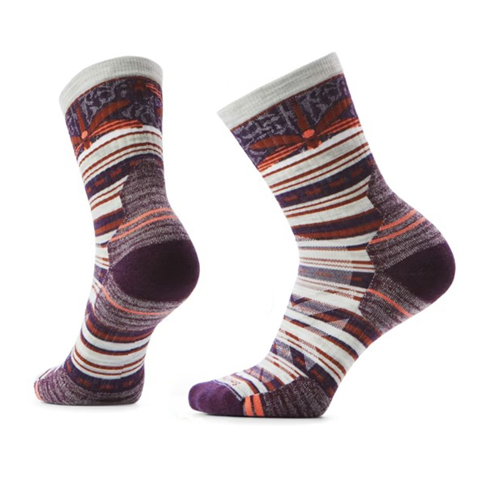 【Smartwool】女機能戶外局部輕量減震中筒襪-蜻蜓 塵灰色、深海軍藍 / SW002879