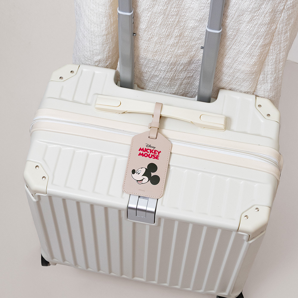 米奇好朋友/奇奇蒂蒂-輕巧皮革行李吊牌【正版授權】