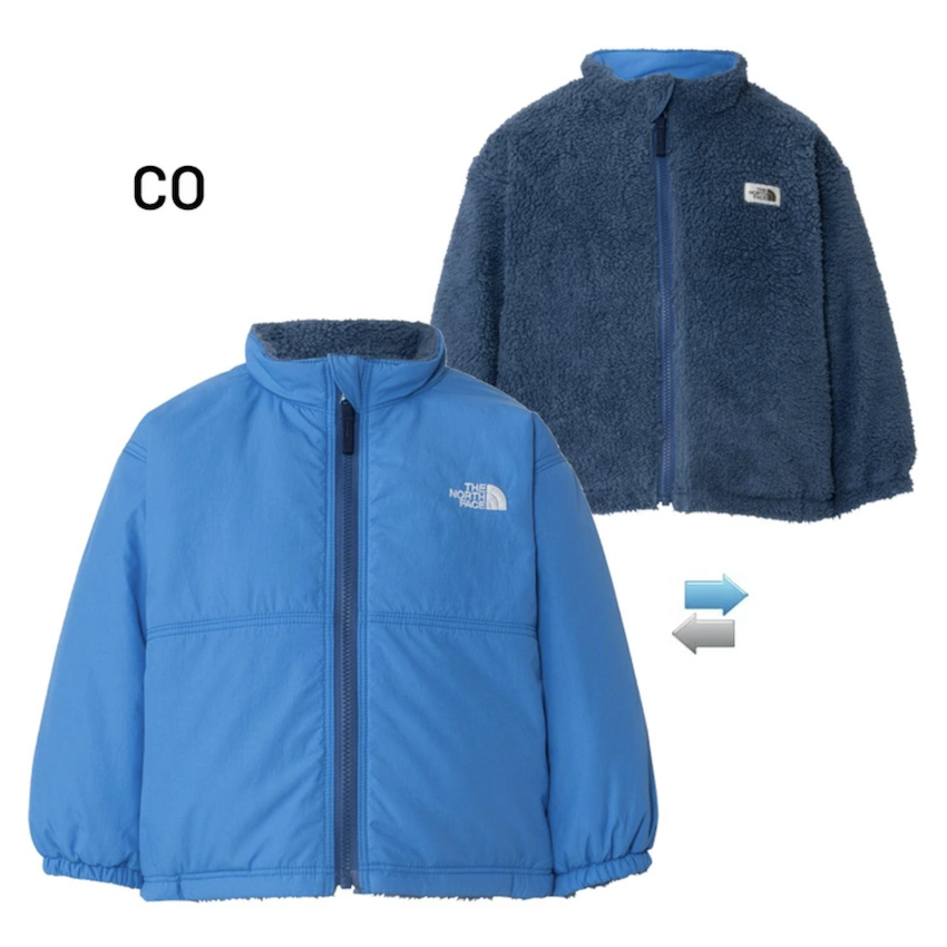日本 2025 新版 The North Face Cozy 雙面嬰兒多功能外套
