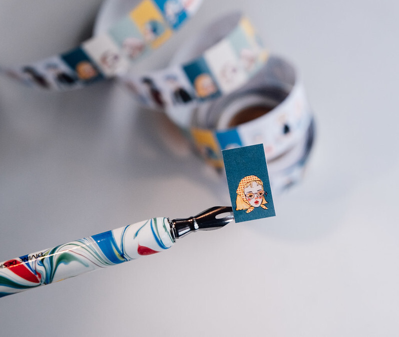 甜蜜生活．女孩 標籤貼紙卷  <整捲/分裝>