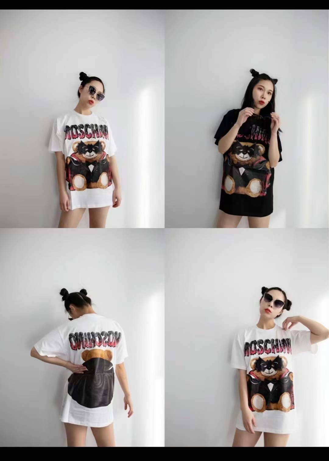 【預購】Moschino LL1030100 蝙蝠熊短袖上衣