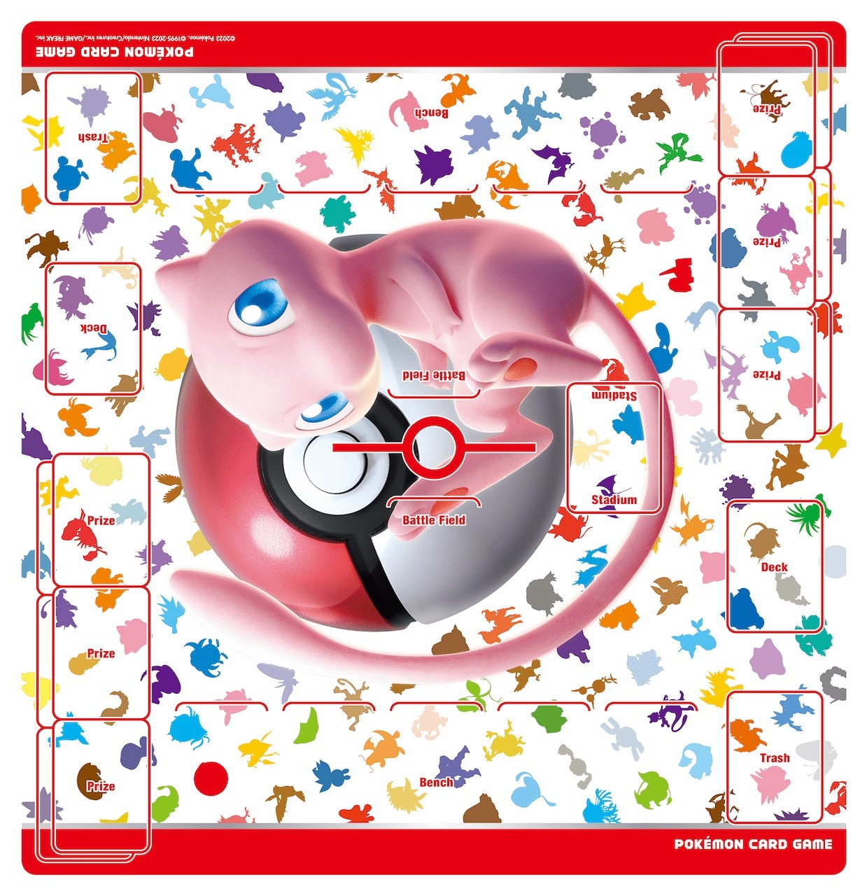 Pokemon Playmat - Mew (夢幻滿版)  **