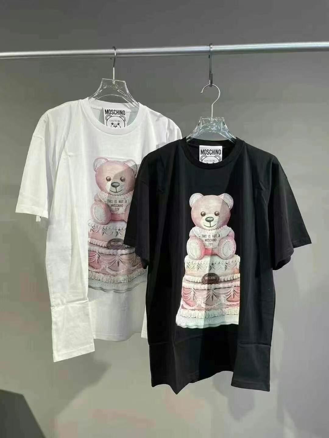 【預購】Moschino LL1030102 熊仔蛋糕短袖上衣