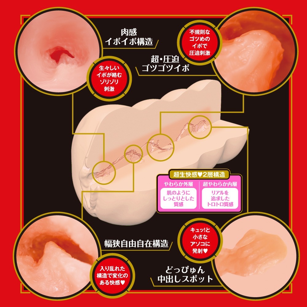 EXE Japanese Real Hole 生 小宵虎南 女優名器飛機杯