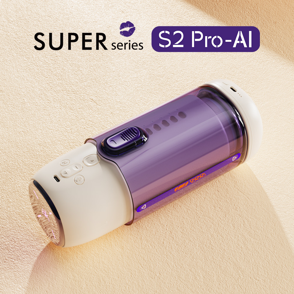 ak SUPER S2 Pro-AI  加熱電動伸縮震動飛機杯