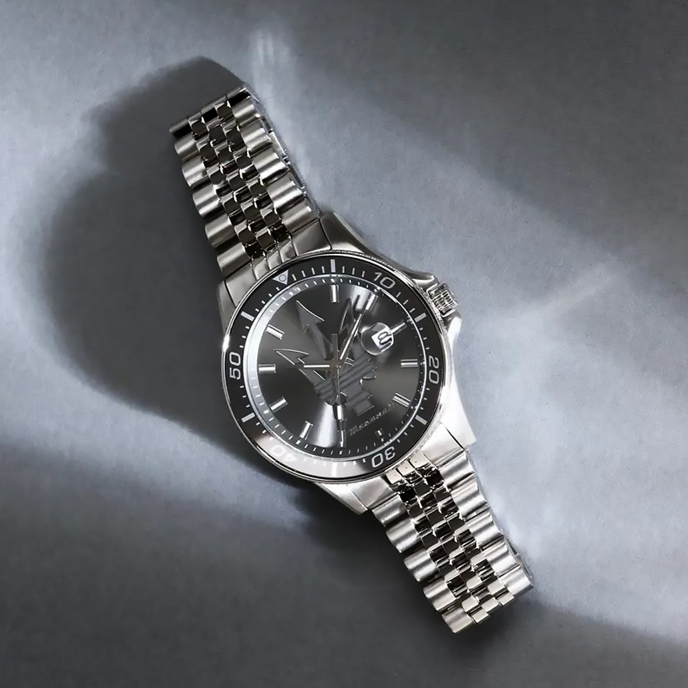 【Maserati 瑪莎拉蒂】 無畏迎戰系列 R8853140010 低調 高雅 日期顯示 夜光 石英 手錶