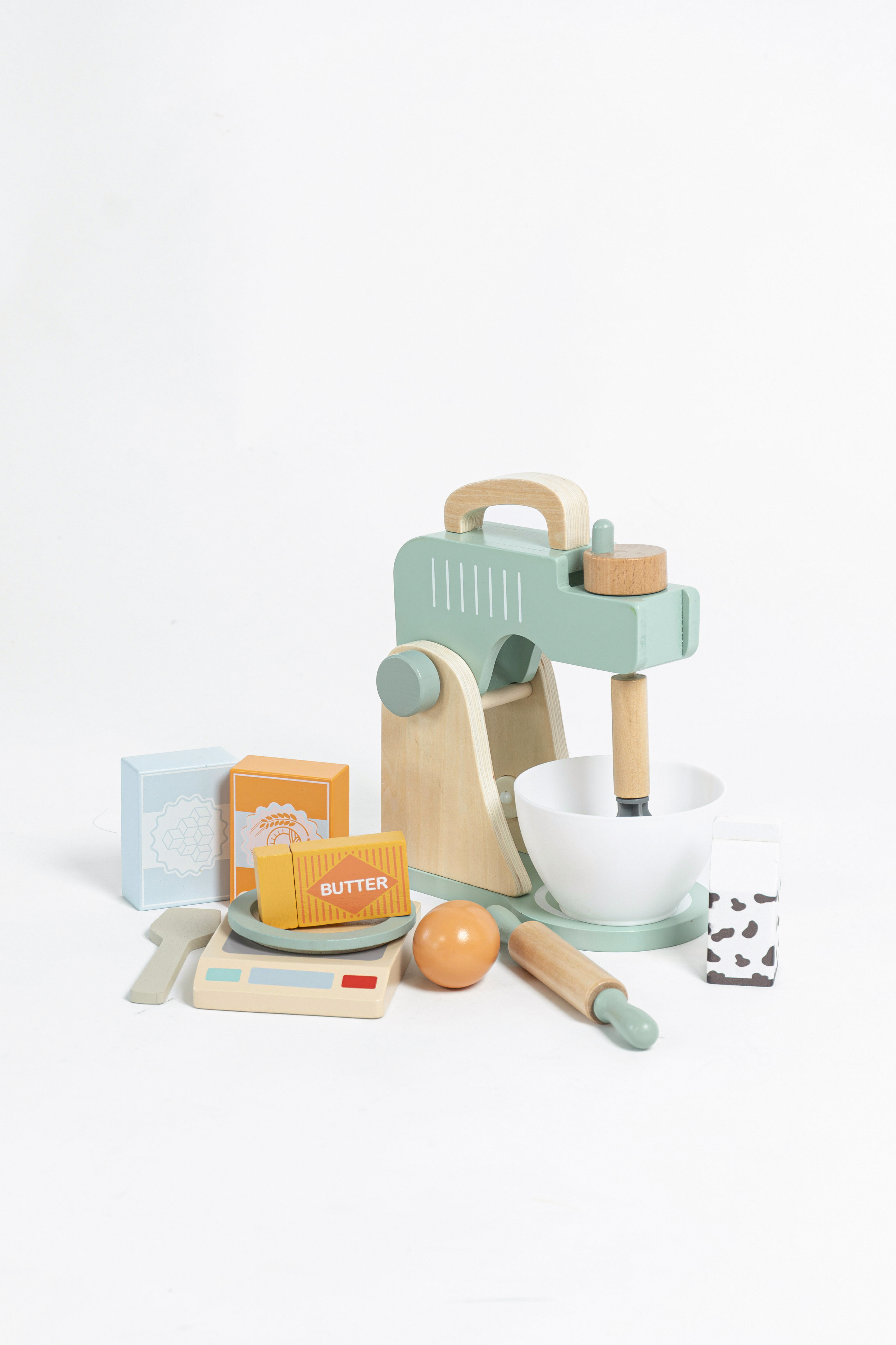 莫菲星球 寶貝小廚師 質感木製扮家家酒 甜點烘焙師組