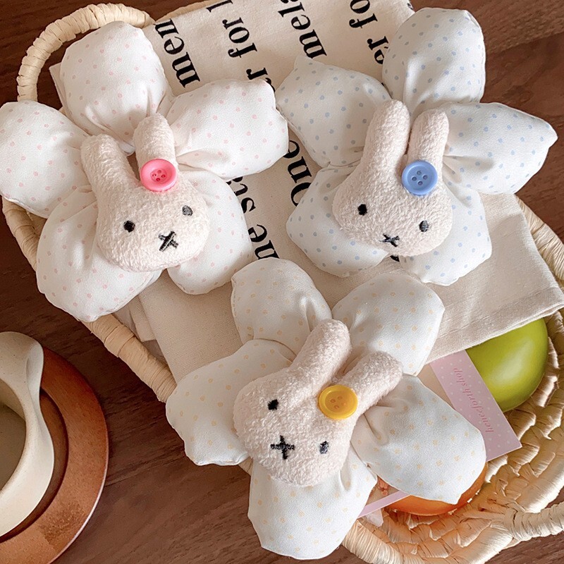 [2 FOR RM10] Cute Bunny & Flower Scrunchies