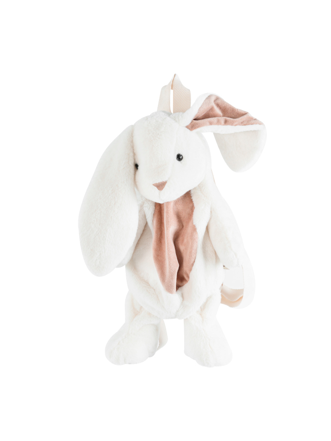 莫菲星球 質感北歐風格後背包 軟綿綿兔寶寶