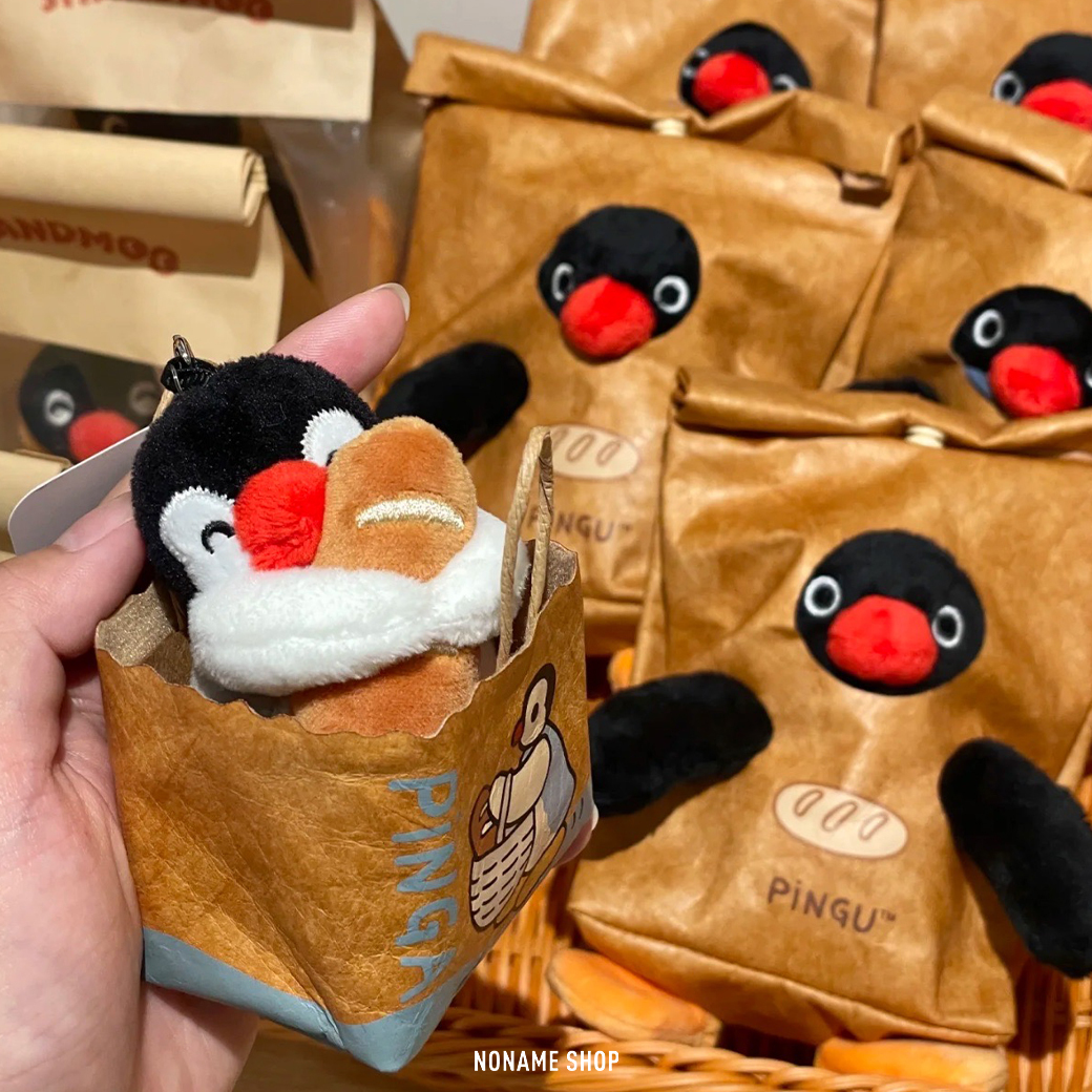 PINGU 企鵝家族 麵包坊 袋裝 MINI 可愛 吊飾 掛件 三款