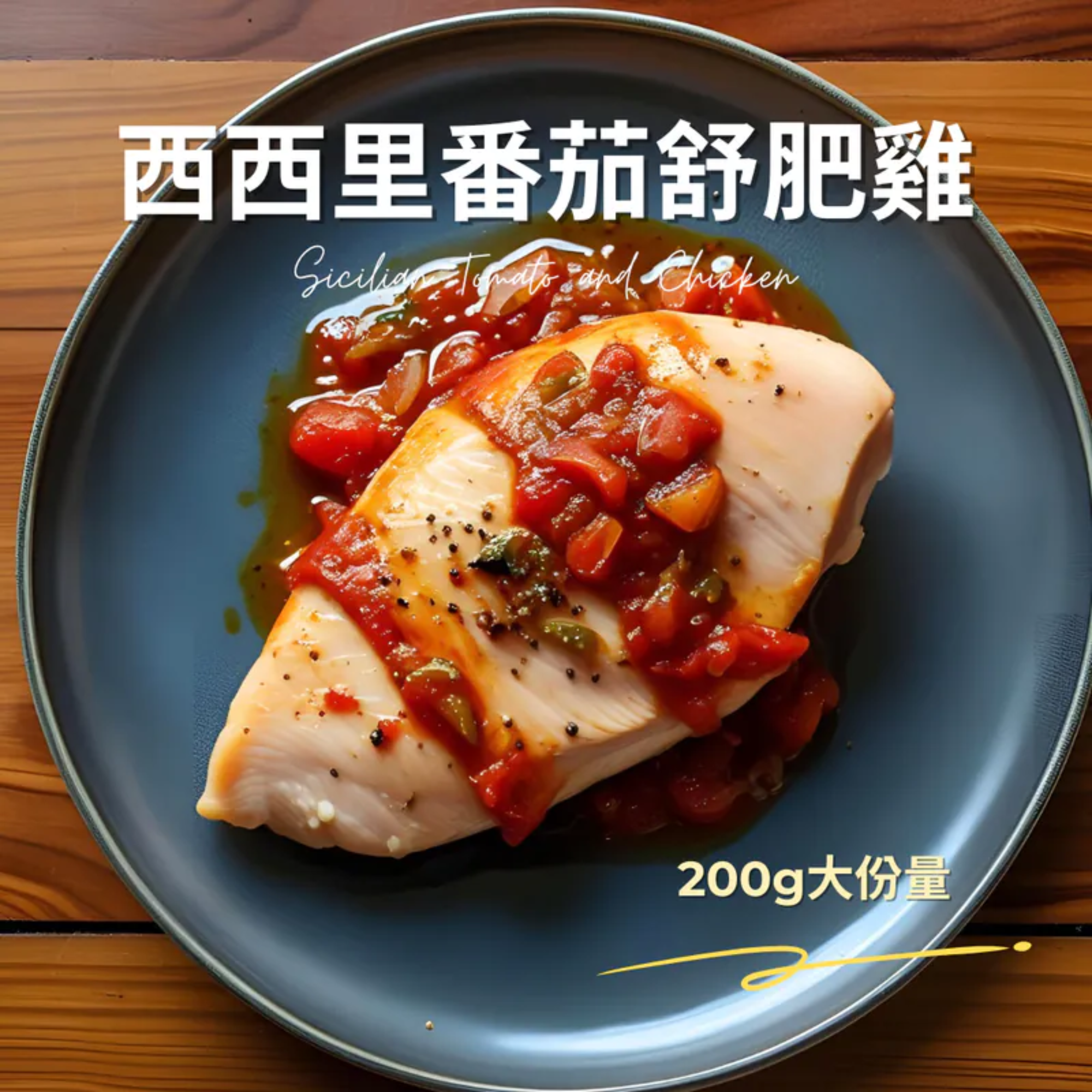 巧食｜西西里番茄舒肥雞胸200g/包