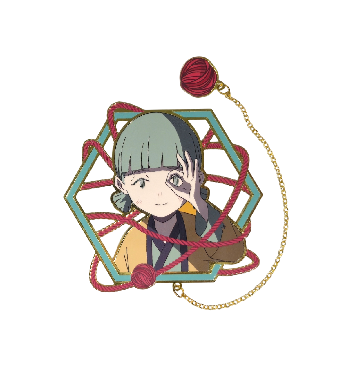 世外 角色金屬書籤 - 小妹