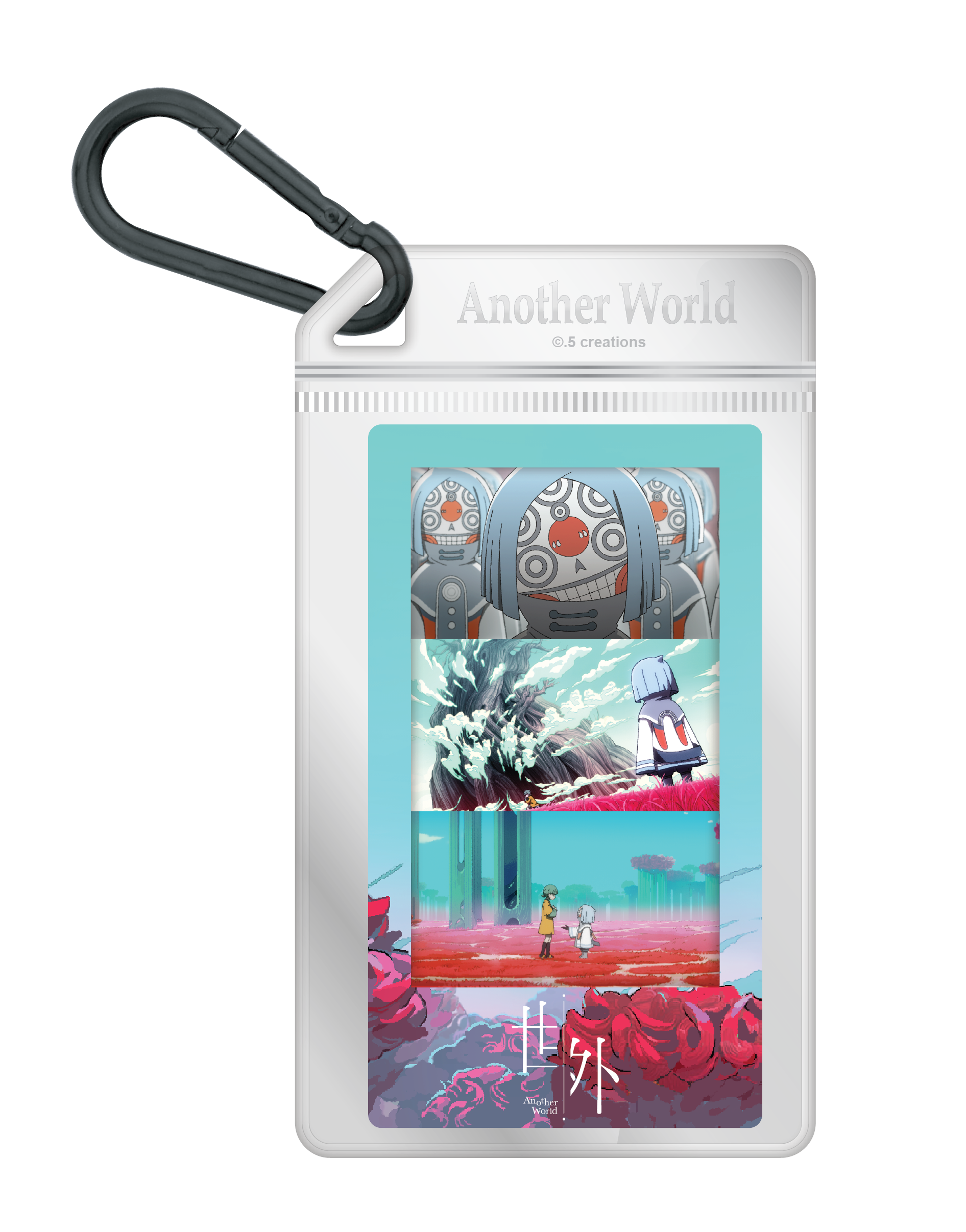 世外 底片風收藏卡鎖匙扣- 小鬼