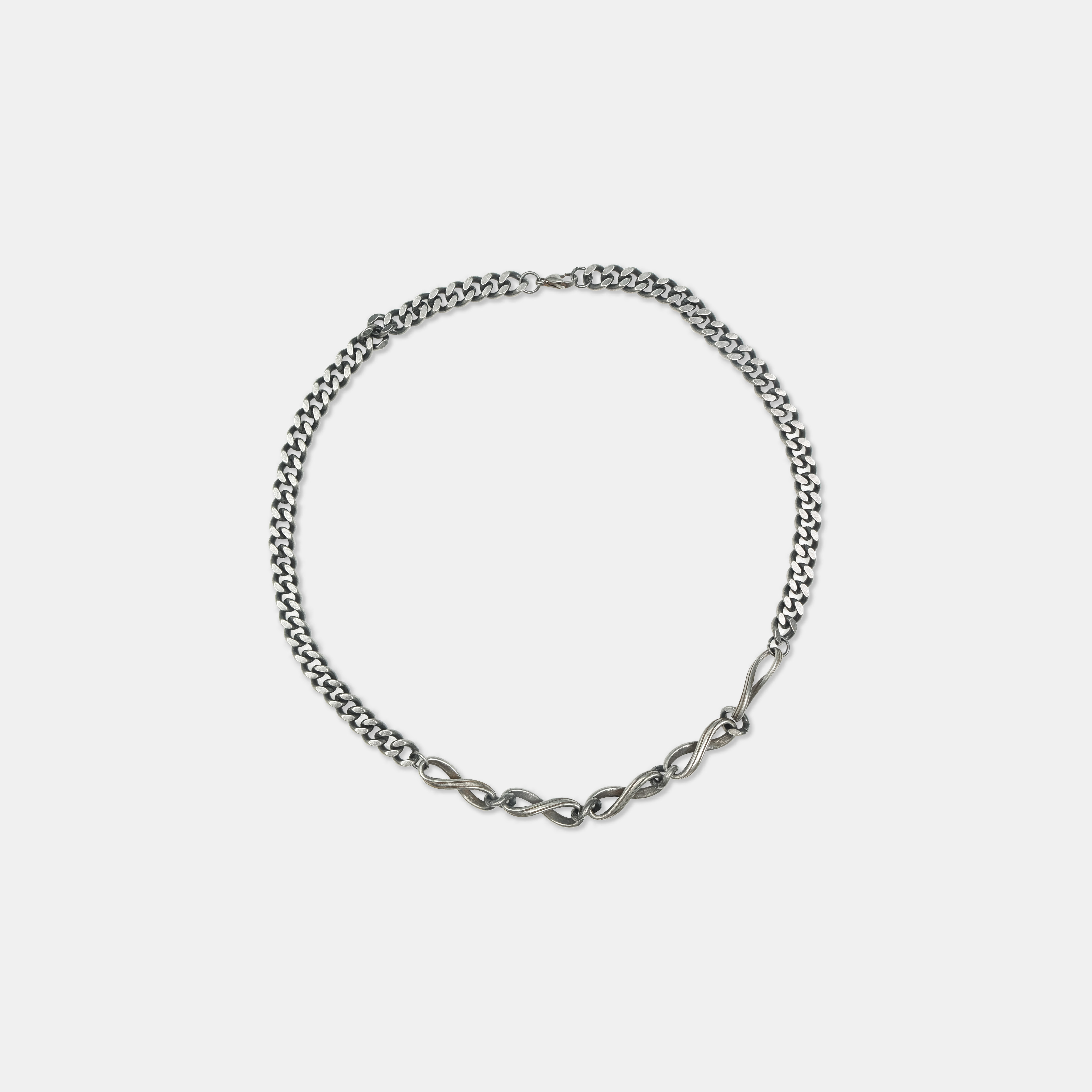 ACR 洗舊感 複合 古巴 拼接 項鍊