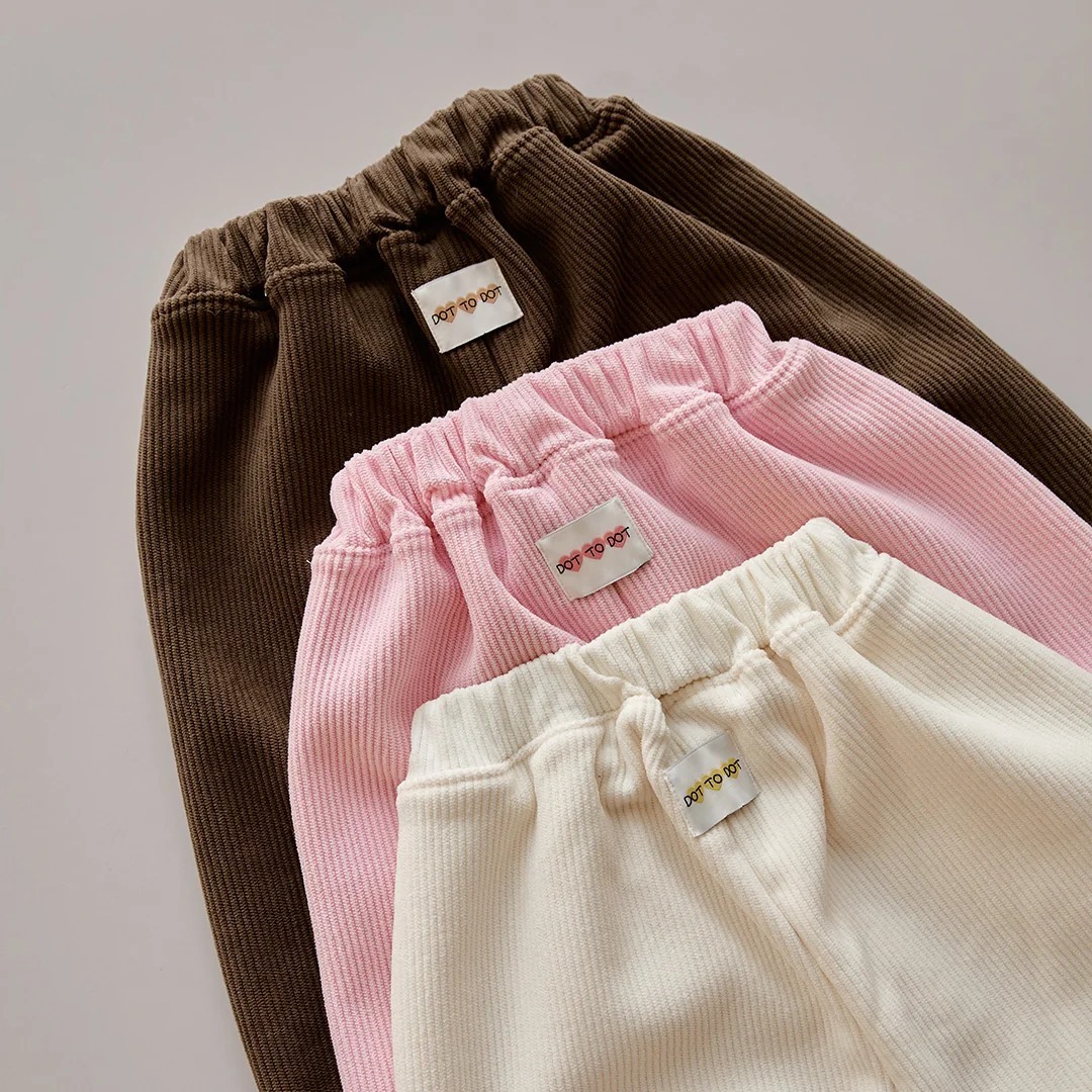 25F/W DTD愛心連連串系列💕-燈芯絨羊羔加絨褲