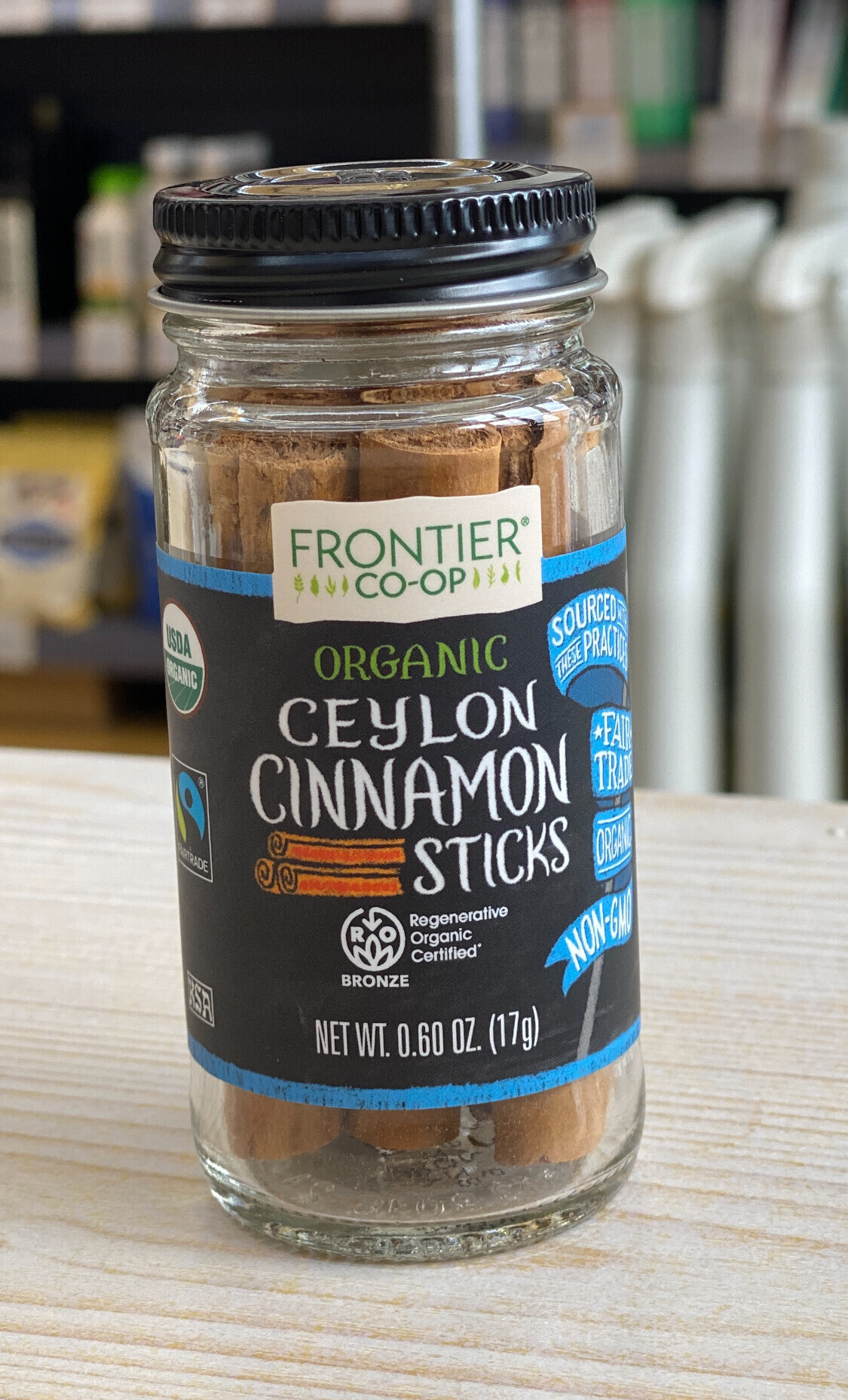 有機錫蘭肉桂支 17克 (最佳食用日期為2028年4月30日)