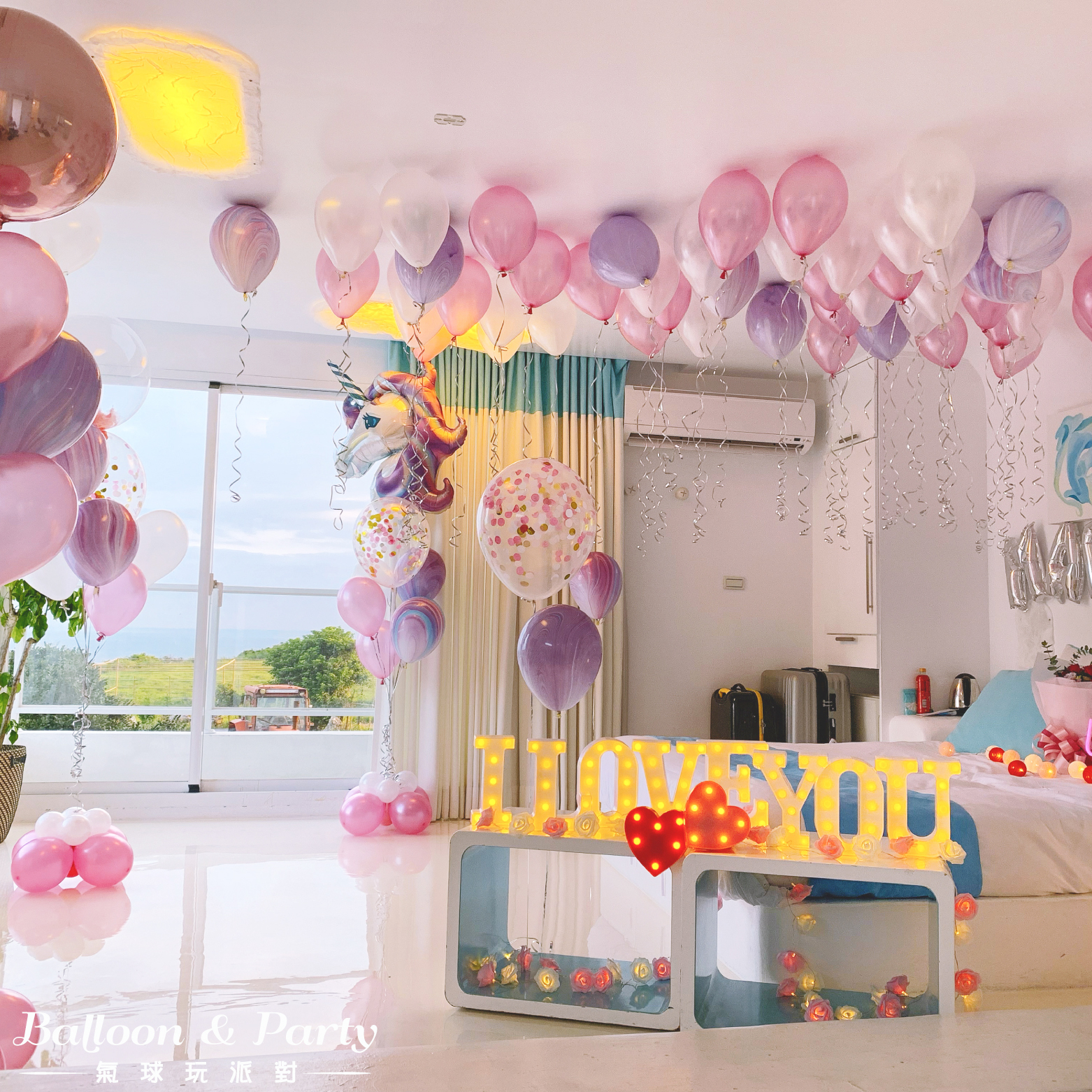 【墾丁】國境之南設計旅店．粉紫色系