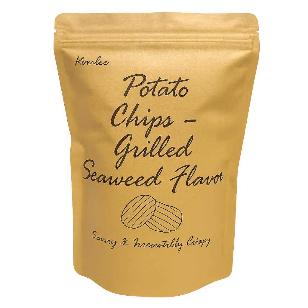 Konlee 厚切 海苔風味 洋芋片/ 烤魚脆片 100g