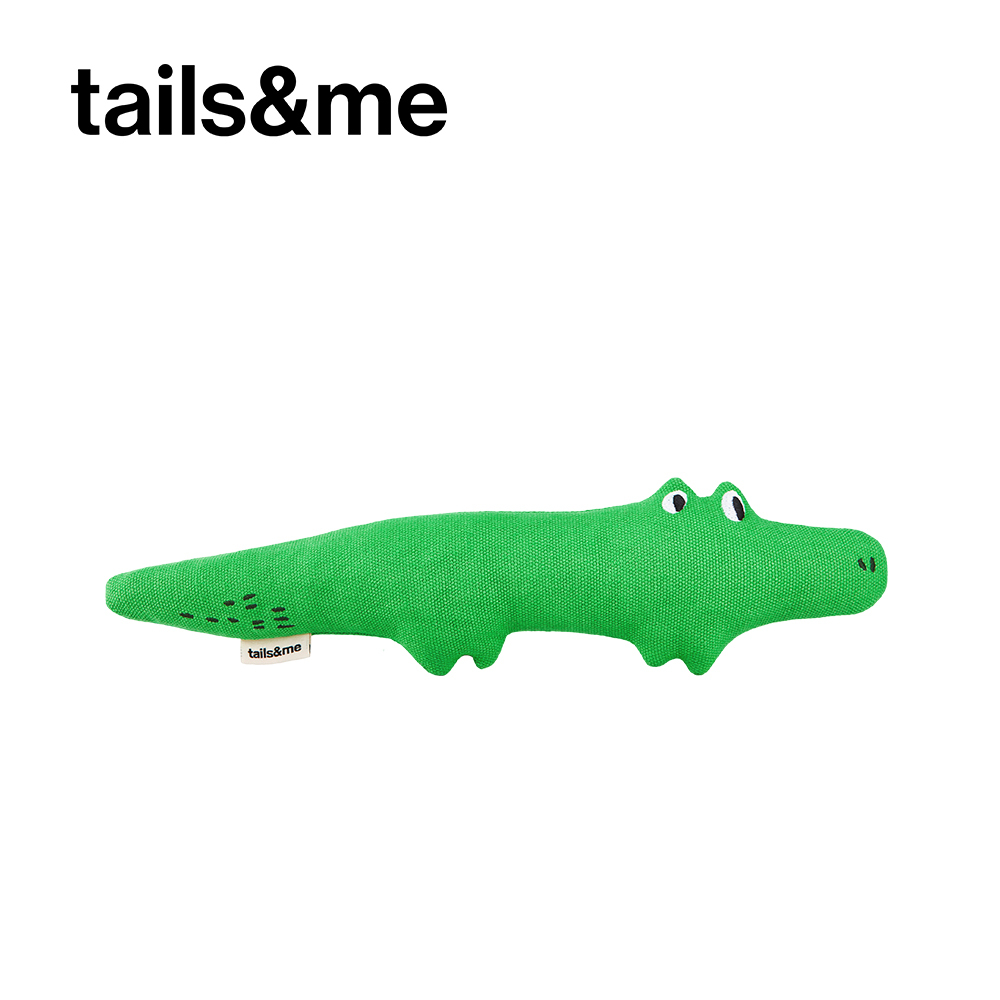 tails&me 尾巴與我｜尾巴毛夥伴｜寵物響紙玩具｜鱷魚