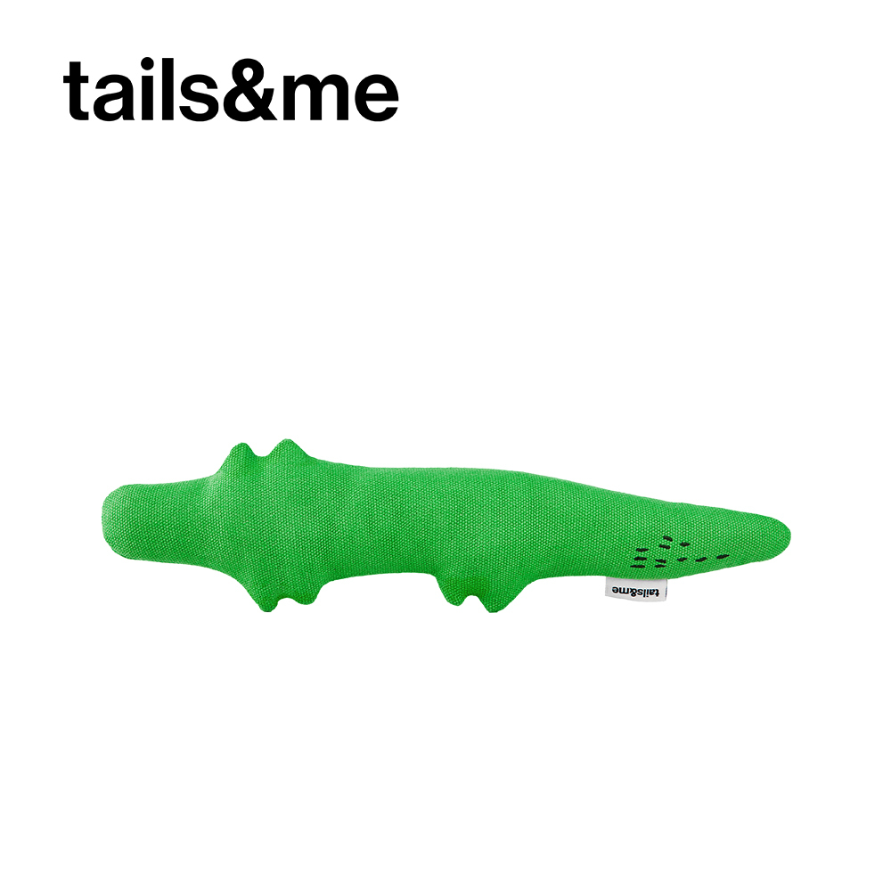tails&me 尾巴與我｜尾巴毛夥伴｜寵物響紙玩具｜鱷魚