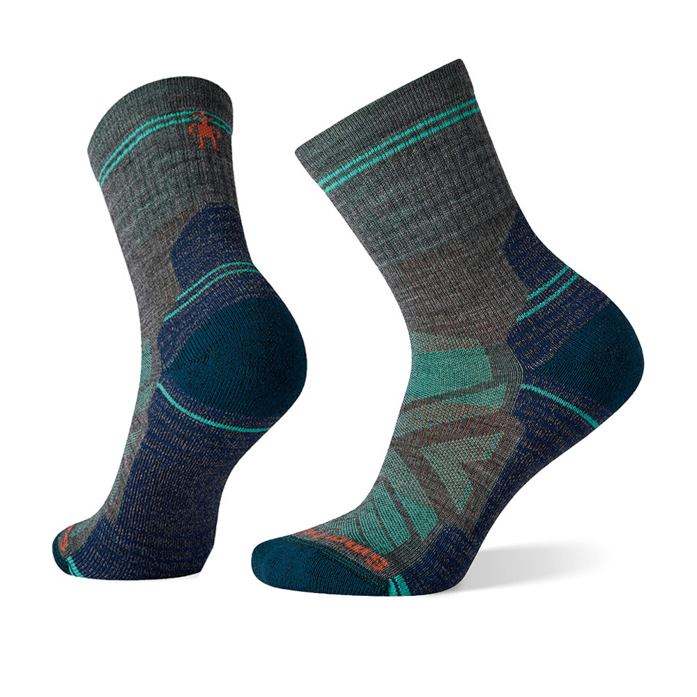 【Smartwool】女機能戶外全輕量減震中筒襪 紫鳶尾花、中性灰 / SW001572