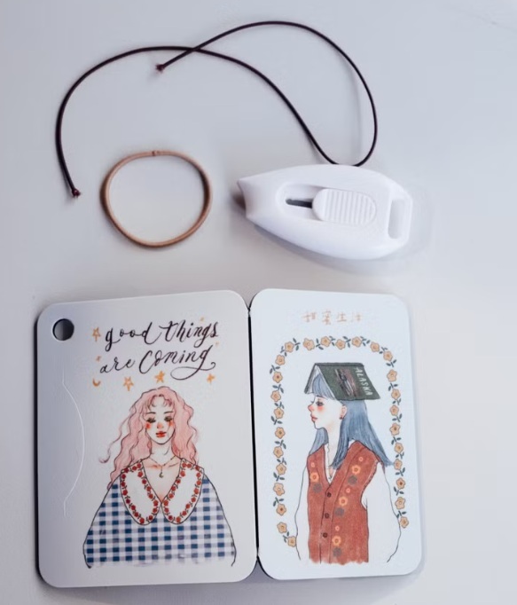 甜蜜生活 x iMAT．美好的事物款 隨行迷你切割組 含美工刀