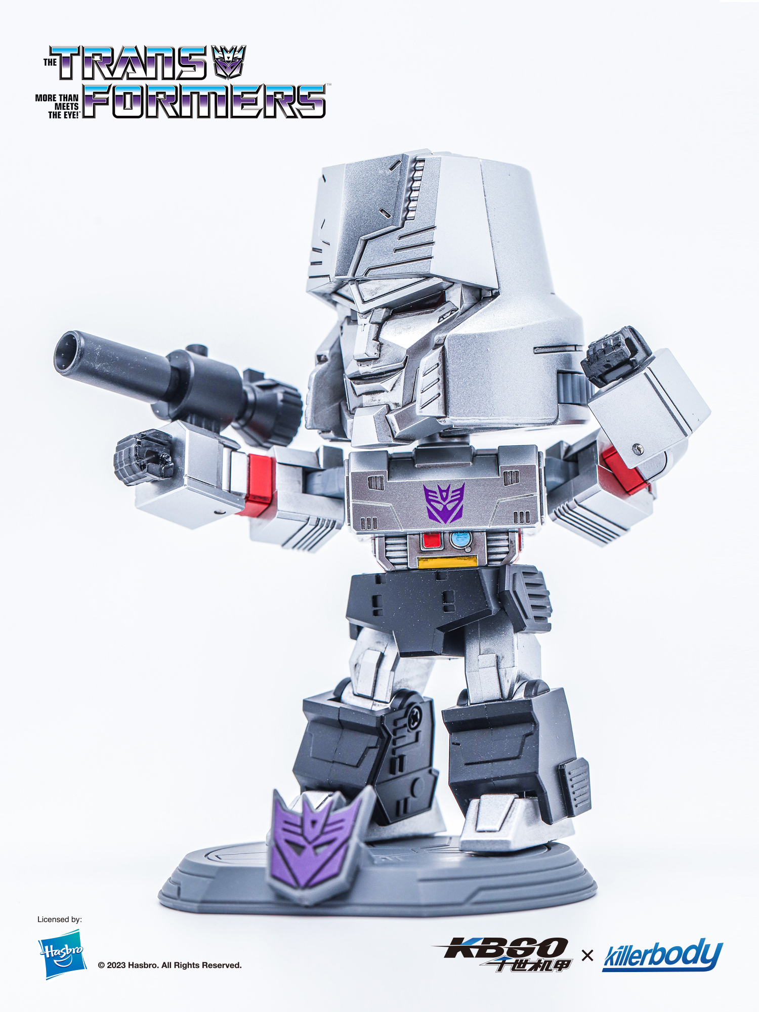 Killerbody千世機甲 變形金剛 G1密卡登收藏級動作減壓公仔 豪華版 (含大型頭雕)