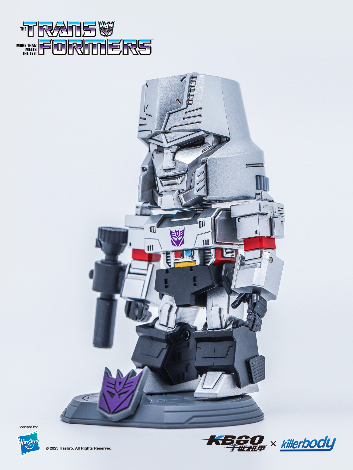 Killerbody千世機甲 變形金剛 G1密卡登收藏級動作減壓公仔 豪華版 (含大型頭雕)