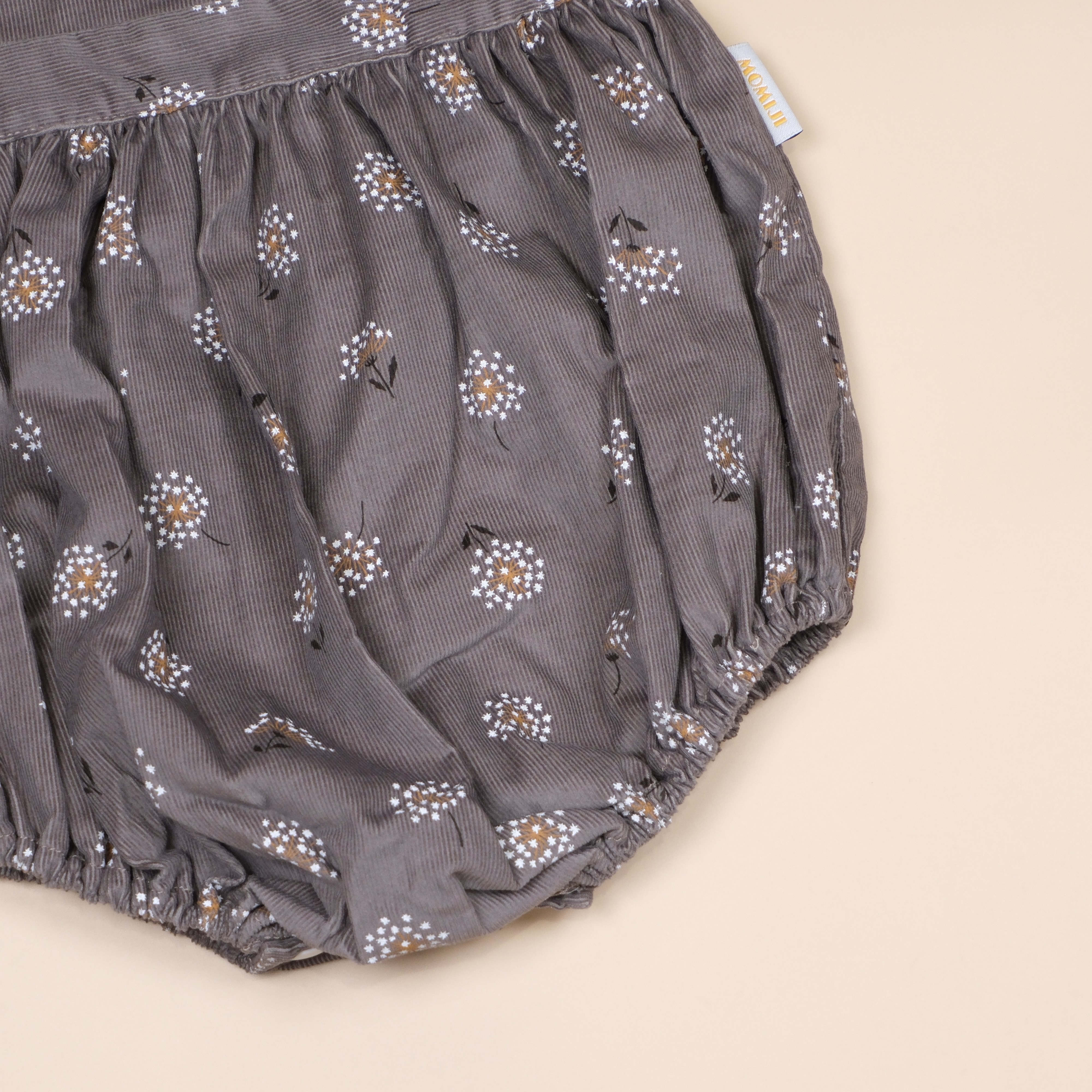 野芹菜深鉛色 ❉ 手作嬰幼兒無袖包屁衣