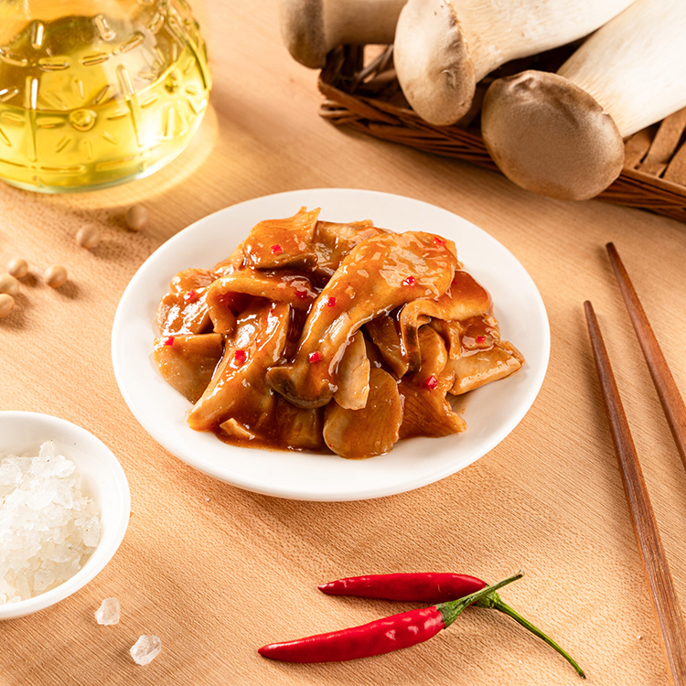 照燒杏鮑菇200g-(植物五辛素)