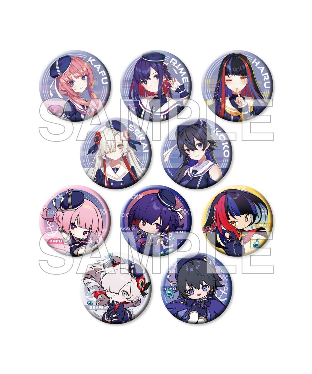 預購-「神椿市建設中。」 集換式徽章 Marine Look ver. BOX販售【日本進口精品】