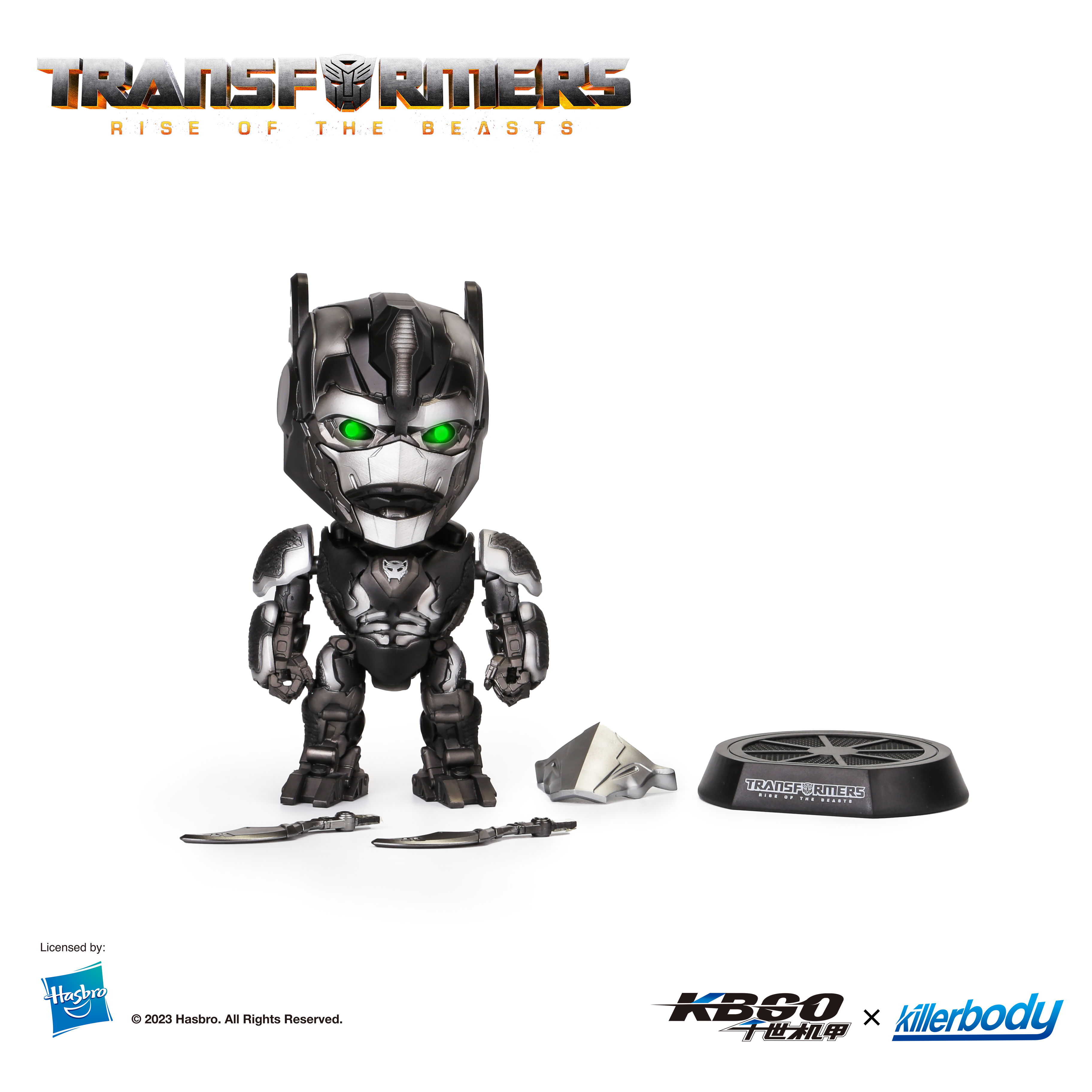 Killerbody千世機甲 變形金剛 高級收藏系列 Q版人偶 金剛王