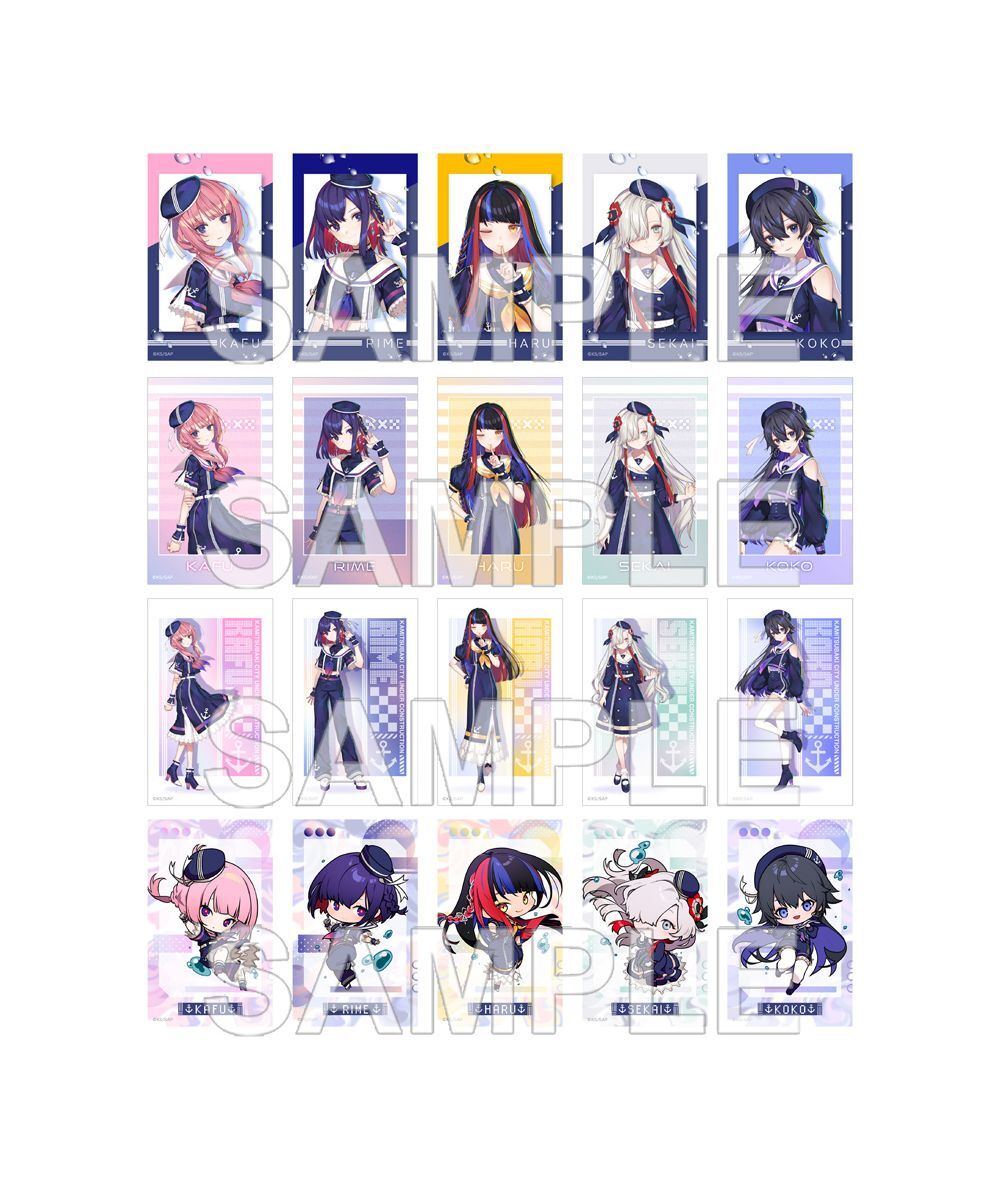 預購-「神椿市建設中。」 迷你劇照收藏組 Marine Look ver. BOX販售【日本進口精品】