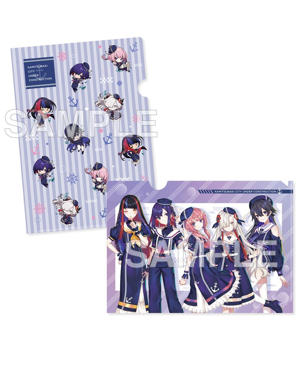 預購-「神椿市建設中。」 A4 File夾 Marine Look ver.【日本進口精品】