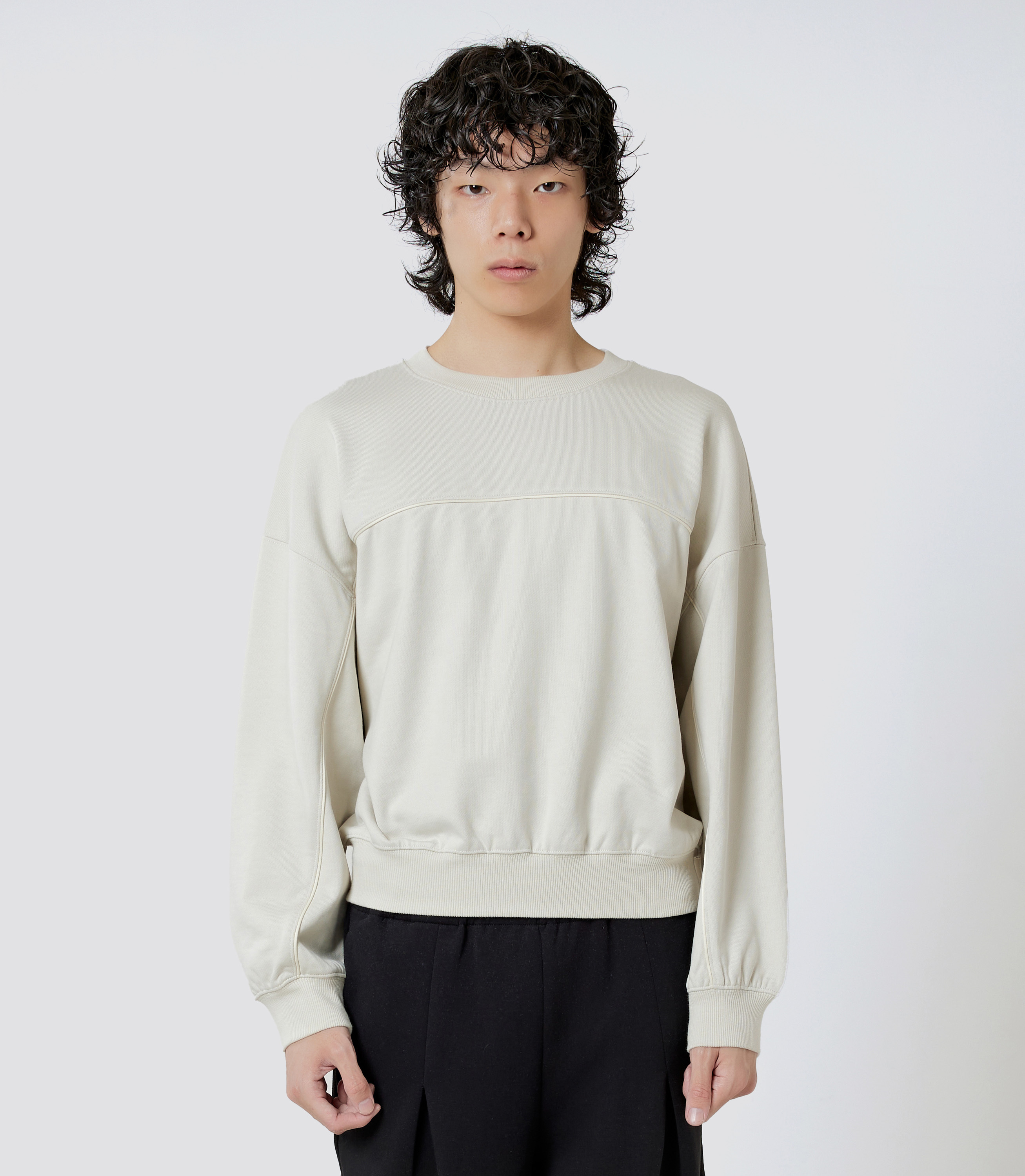 Radiantsphere 中性款 質感棉質刺繡衛衣