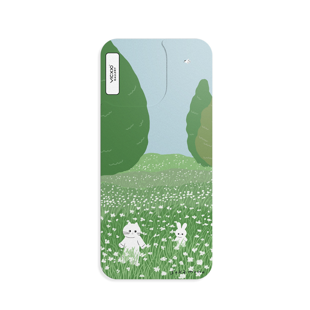 Sokamono  手機背貼膜 / 森林漫步-VC007
