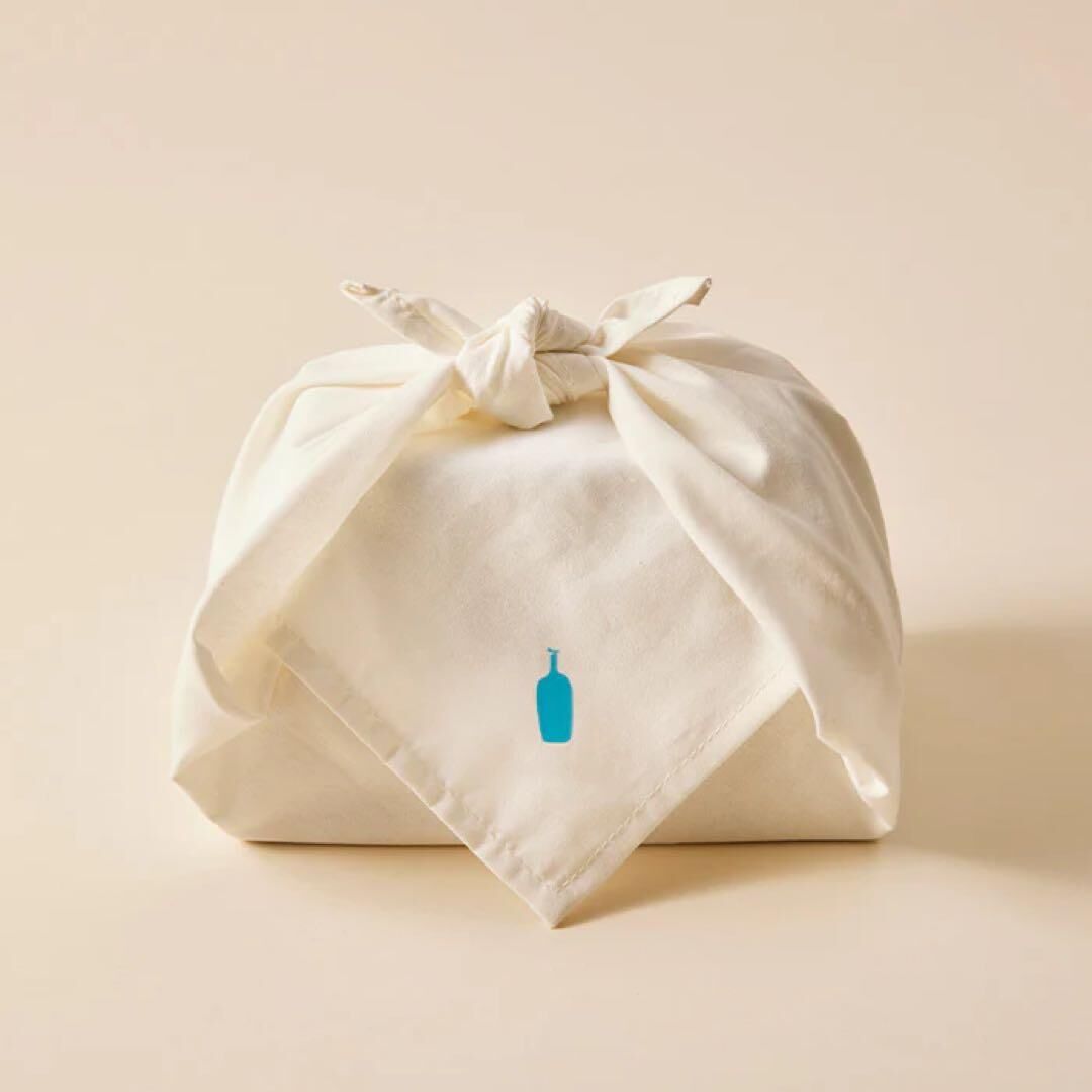 2024AW BLUE BOTTLE COFFEE 藍瓶 咖啡 節慶 限定 布巾 方巾 包巾 現貨