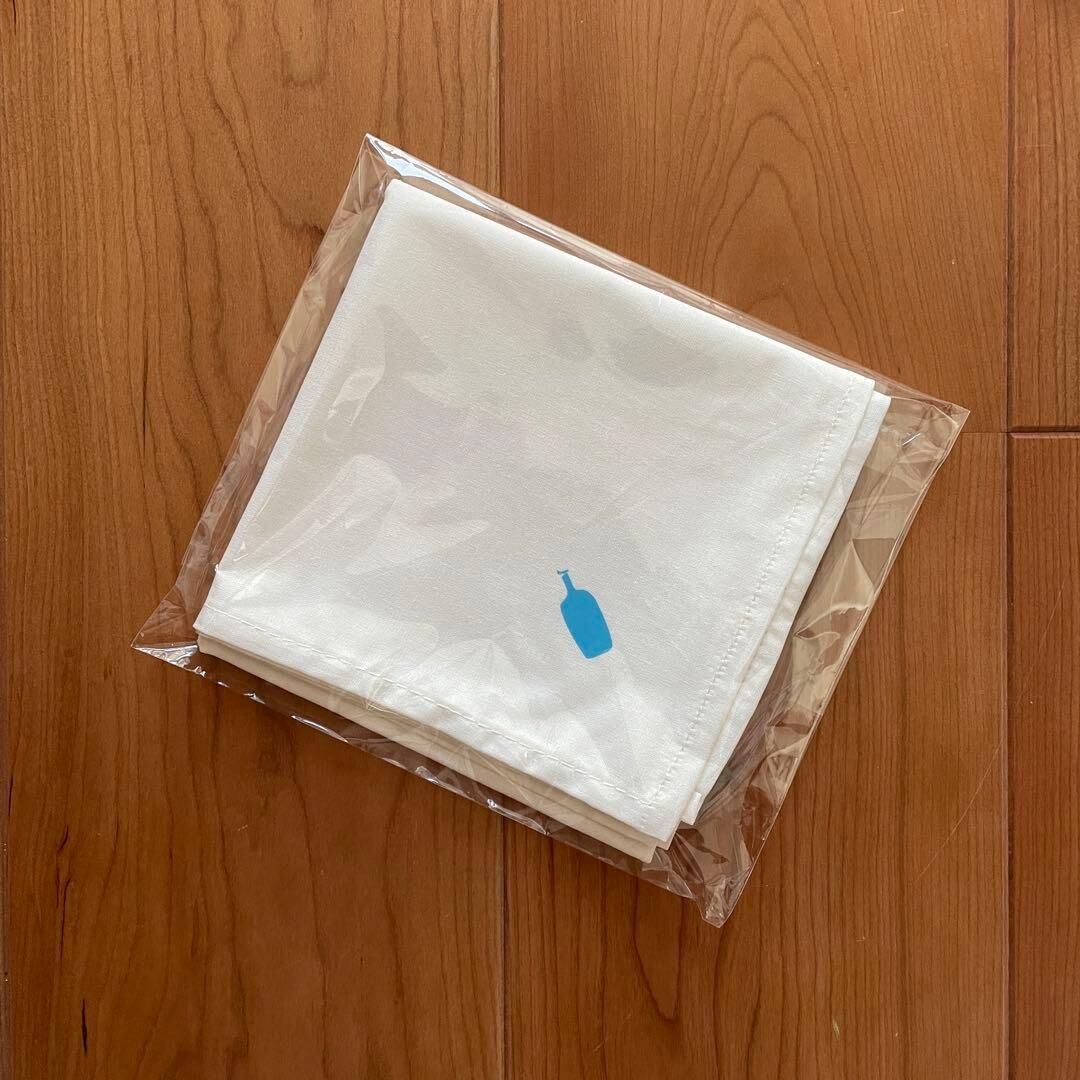 2024AW BLUE BOTTLE COFFEE 藍瓶 咖啡 節慶 限定 布巾 方巾 包巾 現貨