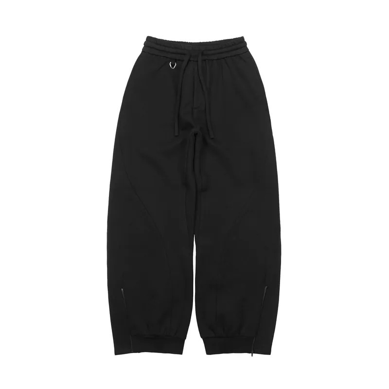 2025AW oqLiq Hem Zip-Up Sweatpants  秋冬 新款 機能 舒適 縮口 可拉開 棉褲 長褲 現貨 25AP08